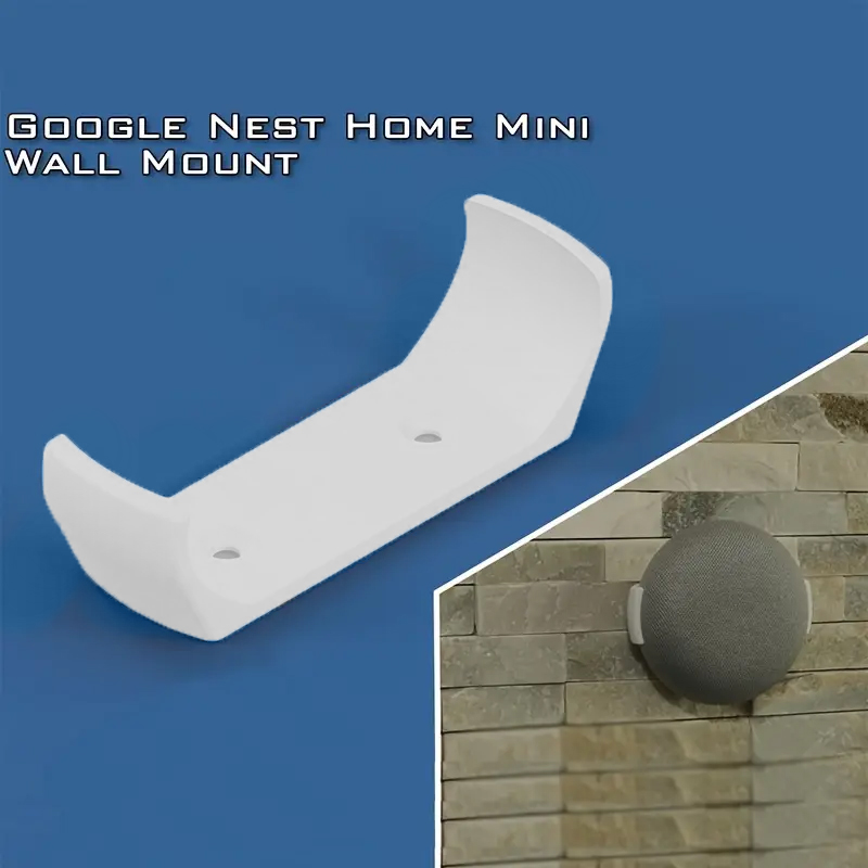 Google Speaker Nest Audio - ที่แขวนลำโพงติดผนังแบบกำหนดเองสำหรับตกแต่งบ้าน ที่เก็บของติดผนังสำหรับลำโพงอัจฉริยะ Google Nest Mini