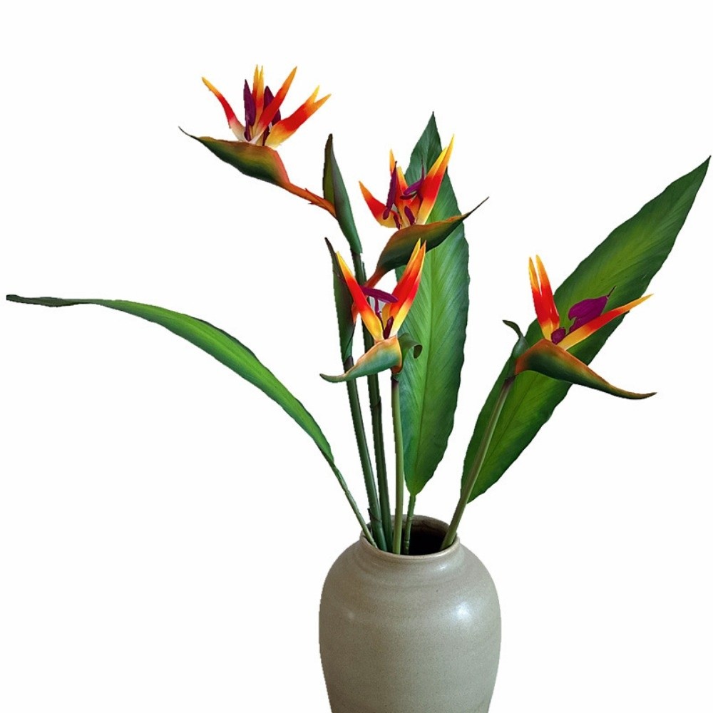 ดอกสตรีลิเซียประดิษฐ์ ก้านยาว  - Bird Paradise Strelitzia บทวิจารณ์และราคา