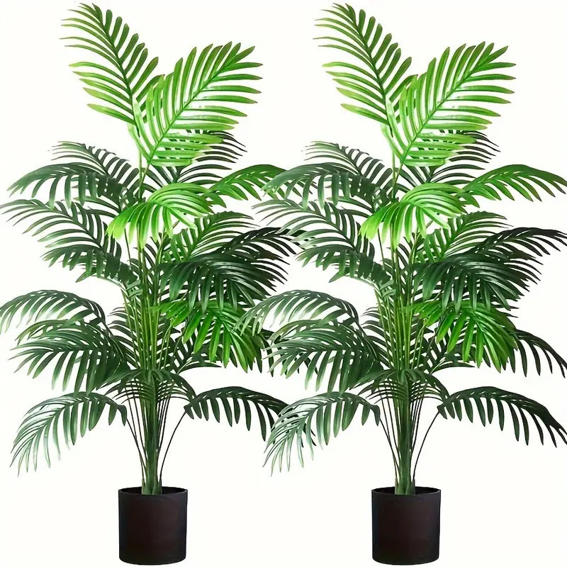 ต้นปาล์มอะรีกาปลอม 24 ใบ ต้นไม - Ficus Lyrata Tree บทวิจารณ์และราคา